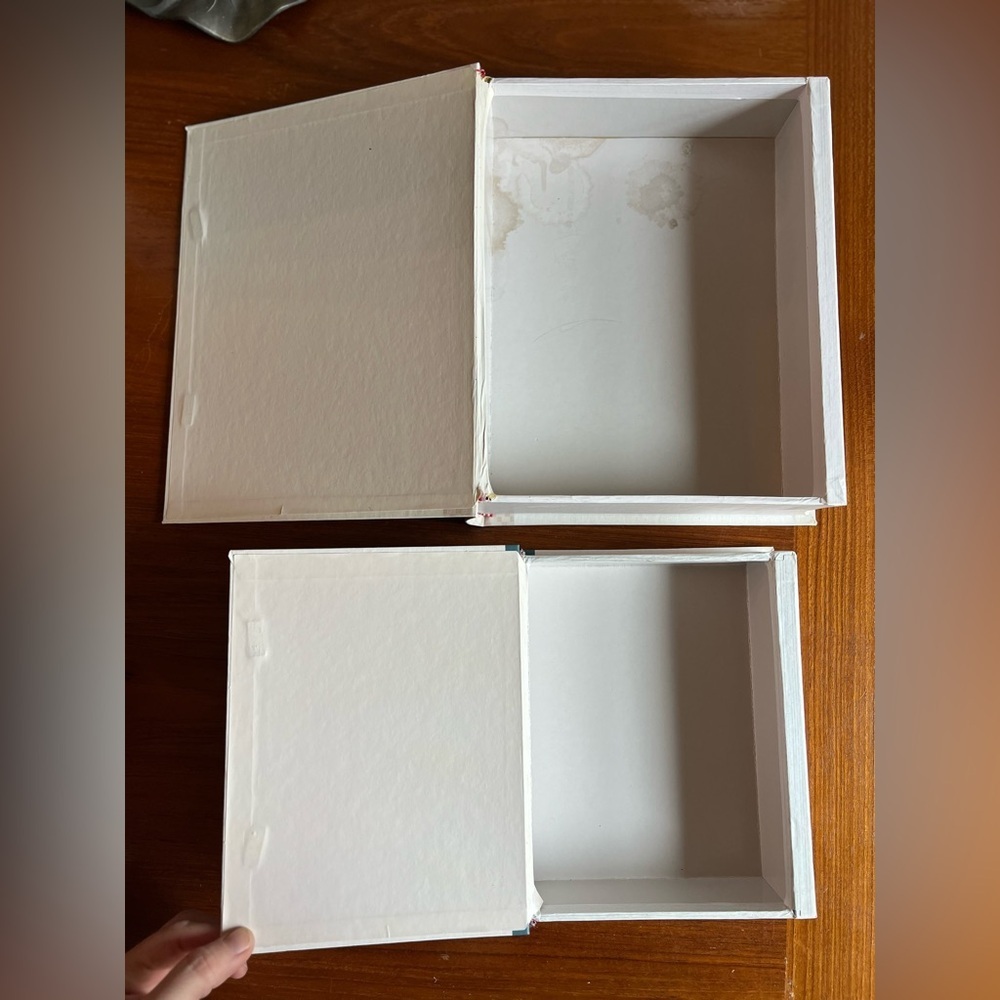 Set of 2 National Park Decorative Book Storage Boxes – Hidden Stash Faux Books - Picture 4 of 11